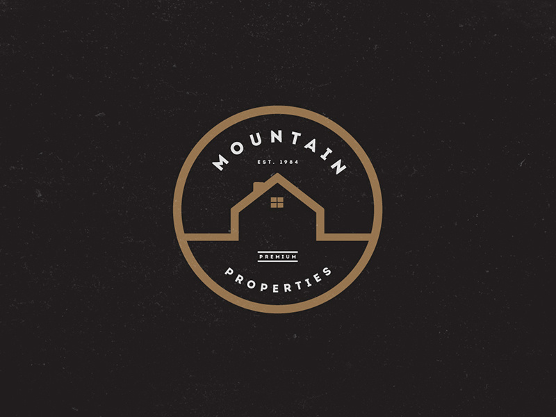 Vintage Logo / Retro Badge business real estate home house t-shirt clothing restaurant classic hipster retro label vintage badge logos logo