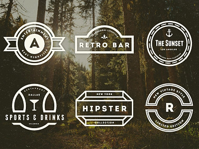 Vintage Logo / Retro Badge badge bar brand branding classic clothing design drinks hipster label logo logos restaurant retro sports t shirt vintage