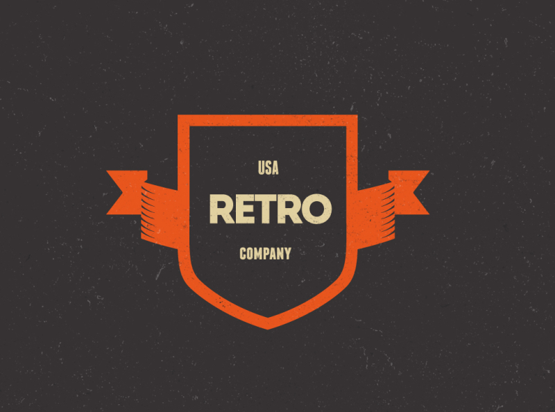 Vintage Logo / Retro Label & Badges by Design District on Dribbble
