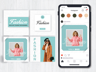 Fashion Sale Social Media Banner - Instagram Fashion Sale Post