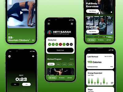 Fitness App - UI/UX Case Study