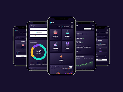 DAFI - Decentralized Finance Mobile Application Design