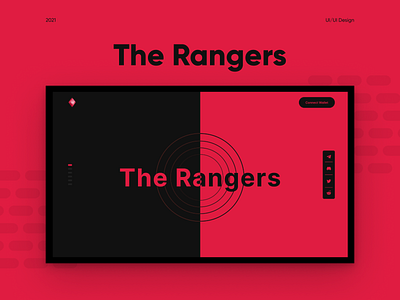 Rangers - NFT Landing Page Design