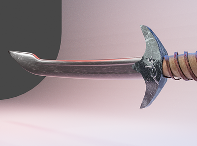 3D Sword 3d modeling game art