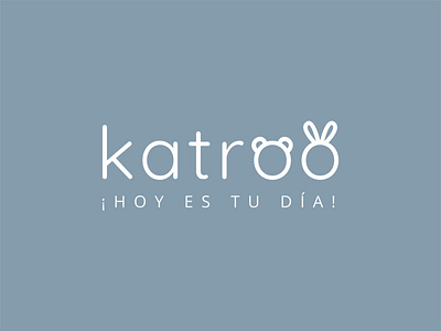 Katroo logotype baby baby shop branding children design illustrator logo typography vector