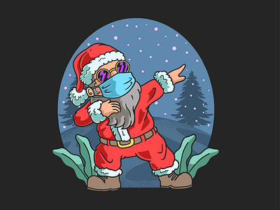 Cute Santa Dab