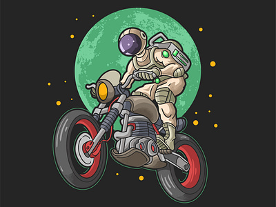 Astronaut Ride Bike