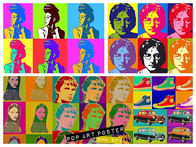 Pop Art Effect in Photoshop photoshop action photoshop pop culture lichtenstein warhol pop art portrait pop art