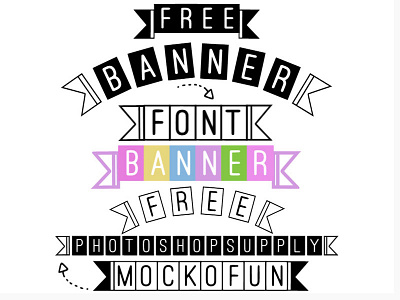 Banner Font