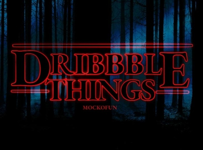 Stranger Things Logo font design font style stranger things stranger things logo text design text effect text logo text style