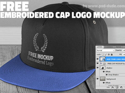 Free Cap Mockup Psd with Embroidered Logo baseball cap mockup baseball cap psd cap mockup cap psd embroidered cap mockup free cap mockup free cap psd free hat mockup
