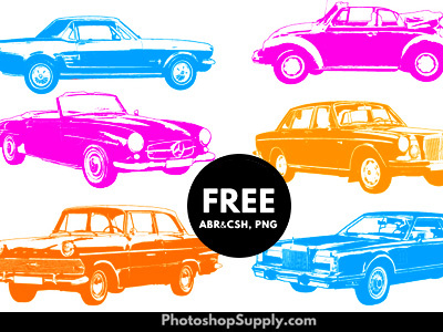 Car Shapes | FREE (Vector, Brushes & PNG) brushes car photoshop png png logo shapes silhouettes