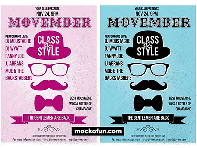 FREE Movember Poster