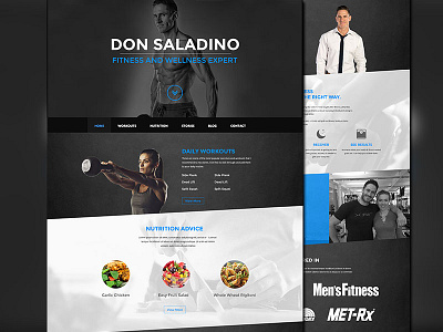 Don Saladino bodybuilding fitness nutrition training web