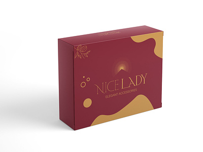 Package design for accessories brand called "nicelady" brand branding design graphic design package packagedesign packaging vector visualdesign