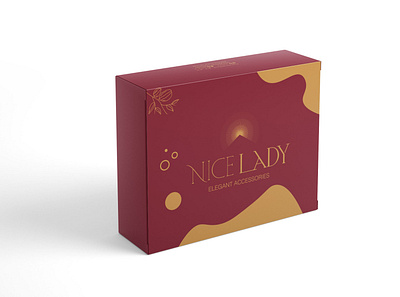 Package design for accessories brand called "nicelady" brand branding design graphic design package packagedesign packaging vector visualdesign