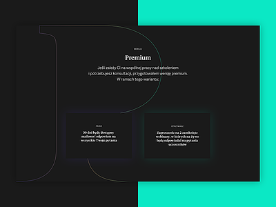 Online course platform – details #2 boxes course glow gradient online platform premium shadow typography ui web webdesign
