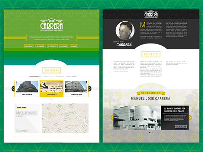 Ruta Carrera architecture art deco bio design gallery interface map ui web