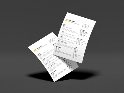 2021 Resume/CV Design resume