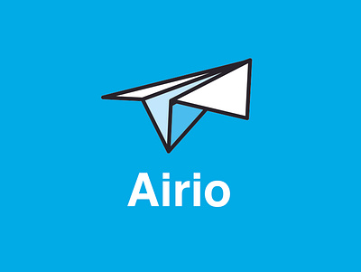 Day26: Paper Airplane dailylogo dailylogochallenge logo