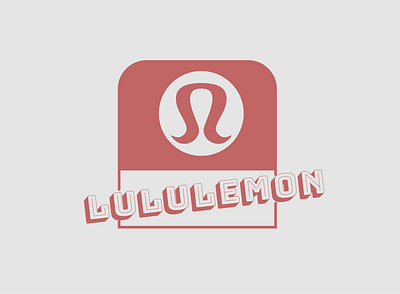 Weekly Warm-up #69: Lululemon Retro Logo dribbbleweeklywarmup logo retro vintage