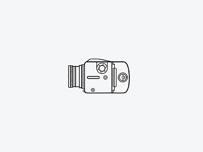 Hasselblad @2x camera film glyph hasselblad icon illustration medium format outline photography vector