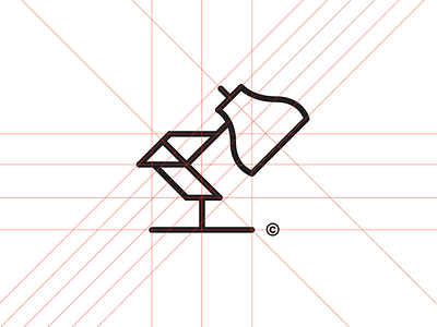 Luxo Jr. icon lamp logo pixar redesign