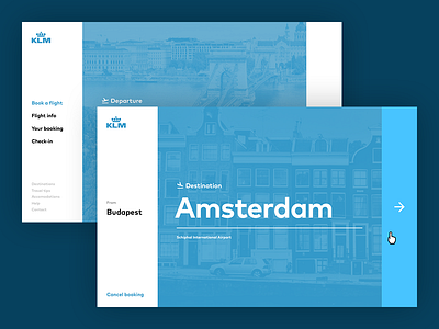 KLM booking process book booking flight klm ui ux