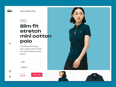 Lacoste product page v3