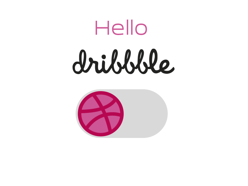 Hello and 10x for invite animation dribbble gif hello