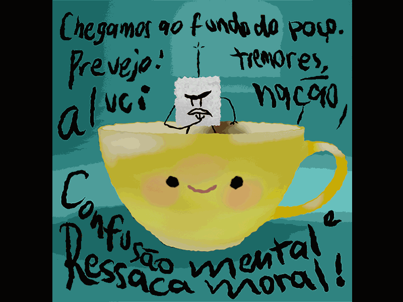 Torrão e Bora #001 2019 cofee cup gif sugar
