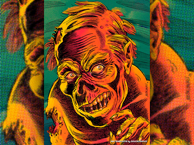 INKTOMB #001 comics halloween horror horror art illustration poster zombie