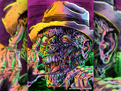 INKTOMB #003 comics halloween horror horror art illustration poster zombie