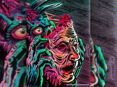 INKTOMB #004 comics halloween horror horror art illustration poster zombie