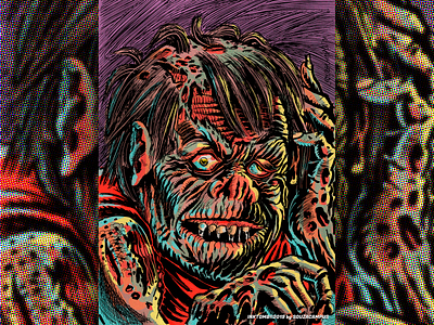 INKTOMB #005 comics halloween horror horror art illustration poster zombie