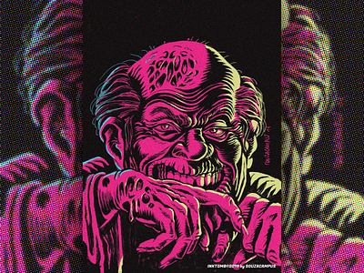 INKTOMB #006 comics halloween horror horror art illustration poster zombie