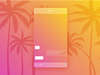 Direct messaging #DailyUI