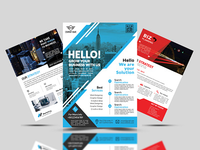 Corporate Flyer Set For Business