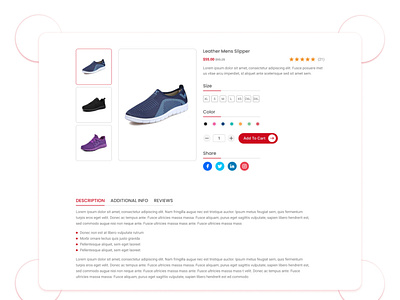 E-commerce product details page design e commerce product details ecommerce landing page ecommerce wensite illustration landing page product details product details page ui design website design