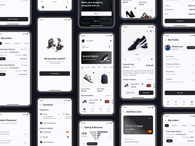 E-commerce mobile app