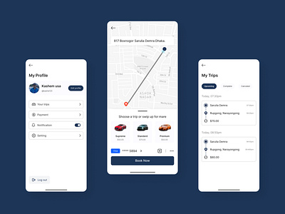 Car Booking App UI Kit