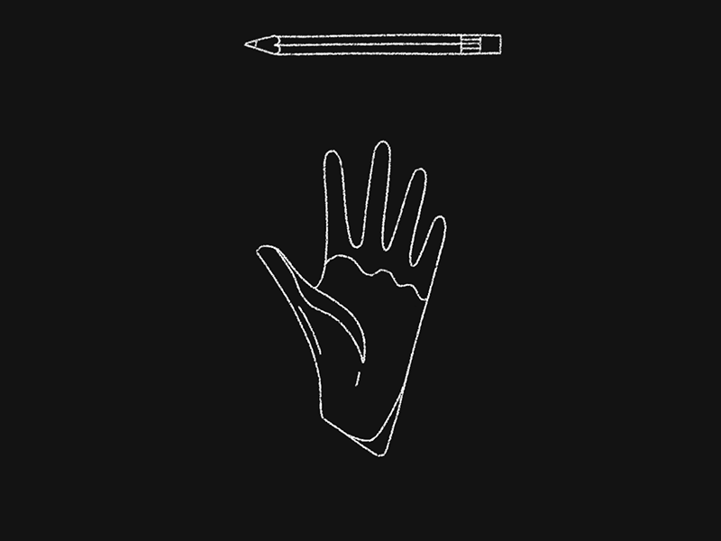 Hands blackandwhite celanimation framebyframe gif hand loop minastojanovic pencil photoshop visuals