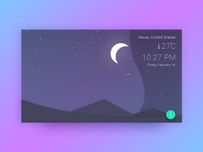 Weather widget card ui ux weather widget