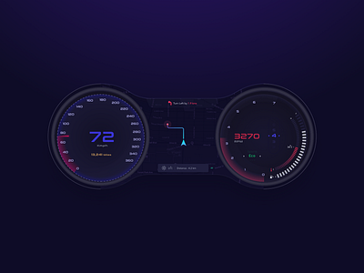 Daily UI Challenge #034 - Car UI