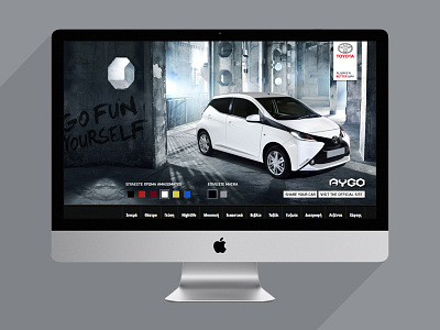 Toyota Aygo promo game