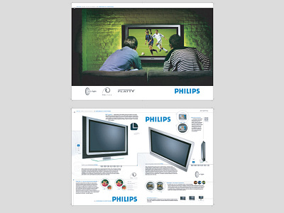 Philips brochure design