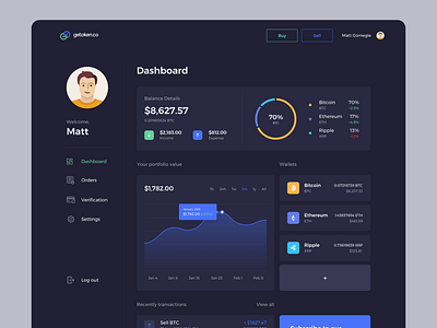 Crypto Dashboard