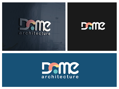 Dome architecture logo design concept