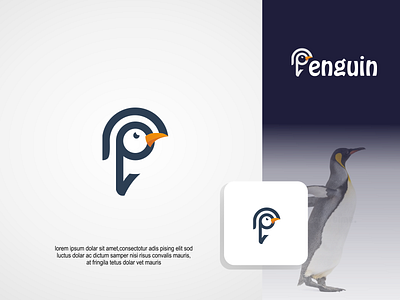 Penguin modern logo animal application artic brand branding cartoon character cold company elegant logo graphic design icon illustration logo logo design mascot minimalis modern penguin wildlife