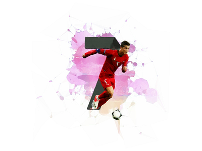 cr7 cristiano ronaldo ball cr7 epic epic games football gameplay man portugal poster poster art poster design watercolor
